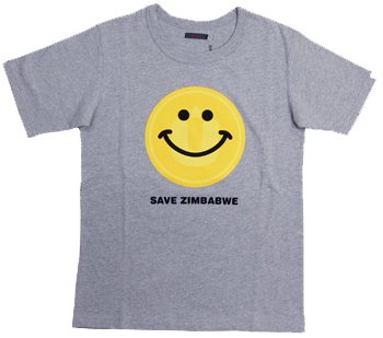 FULLCOUNT SAVE ZIMBABWE CHARITY T-Shirts PROJECT宇野 薫氏デザインTシャツ