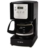 Mr. Coffee JWX3 5-Cup Programmable Coffeemaker, Black with FREE MINI TOOL BOX (DH)