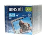 Electronics : Maxell DVD-RVCAM30 10PK maxell dvd-rvcam30 10pk 8cm dvd-r30 vcam x 10 pack in jewel case