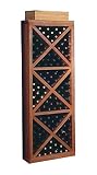 Wine Cellar Innovations Solid Diamond Cube with Face Trim Wine Rack