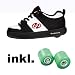 Sports : Heelys Cyclone 7223 weiss - schwarz - rot + 2 ERSATZROLLEN GRATIS!!!