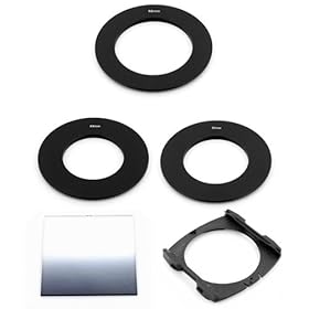 49mm 52mm 58mm ADAPTER RINGS + GRADUATED ND2 FILTER+WIDE HOLDER FOR COKIN P SERIES