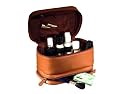 MILANO TOP GRAIN LEATHER Ladies Cosmetic Travel Case