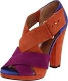 daniblack Women's Ebony Platform Sandal