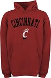 Cincinnati Bearcats Youth Red Tackle Twill Hooded Sweatshirt