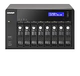 Qnap High-performance 8-bay NAS server for SMBs, Intel® Atom 2.13GHz Dual-core Processor, 1GB RAM, HDMI (TS-869-PRO-US)