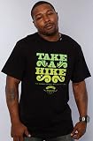 LRG - LRG The Take A Hike Knit Tee in Black,T-shirts for Men