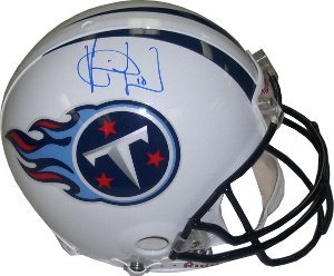 Vince Young signed Tennessee Titans Proline Helmet