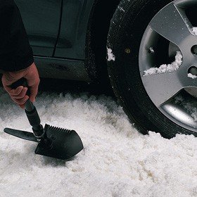 Cheap Compact Steel, Lightweight & Portable Folding Snow Shovel, from Betterware