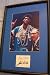 Kareem Abdul-Jabbar & John Wooden autographs matted & framed with UCLA NCAA Championship photo