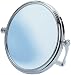 Health & Personal Care : Wenko Cosmetic mirror compact, 3-x magnification, Ø 12,5 cm