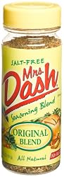Mrs Dash Original Salt Free Blend, 6.75-Ounce Units (Pack of 6)