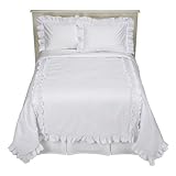 Simply Shabby Chic® White Heirloom Comforter Set - King
