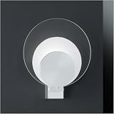 26cm LED Wandleuchte “Larson” in Klar / Chrom