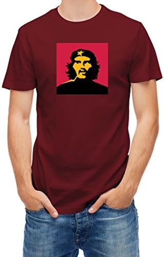 T-shirt portrait of Cuba commander Che Guevara Chili Red M