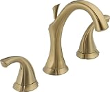 Delta 3592LF-CZ Addison Two Handle Widespread Lavatory Faucet, Champagne Bronze