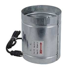 Buy 6 Duct Fan 240CFM Duct Booster Inline Cool Air Blower Vent by Lighthouse Hydro now!