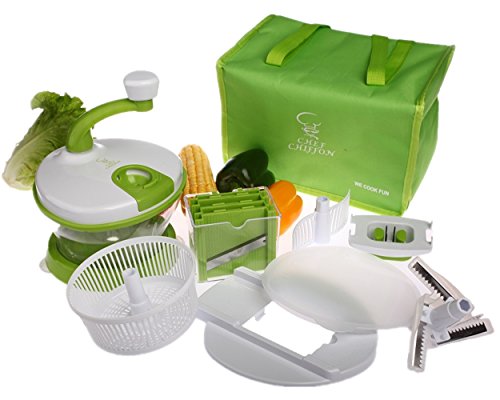 Chef chiffon all-in-one kitchen manual hand operated fo…