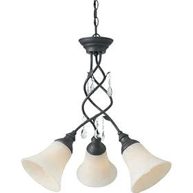 Thomas Lighting Athena Three-Light Chandelier by Thomas Lighting