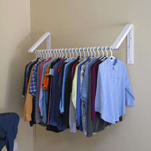 InstaHANGER Model AH12RB Collapsible Wall Mounted Clothes Hanging System 32.23