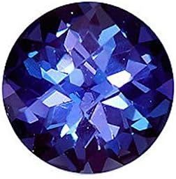 Jaz77 - Russian Lab Created Pulled Alexandrite True Color Change 6.5 mm (1 pc) AAA Round Checkerboard Loose Gemstone