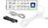 Monster Power MDP900 Green Powercenter  (10-Outlet, 4220 Joule Rating)