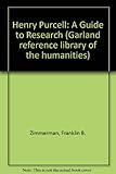 Henry Purcell : a guide to research