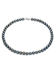 PremiumPearl 6-6.5mm AAA Quality Peacock Freshwater Pearl Necklace