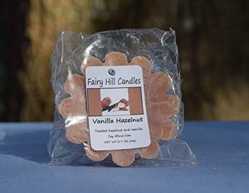 Mouthwatering "Vanilla Hazelnut" Soy-Blend Wax Tart