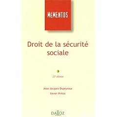 Droit de la S�curit� sociale