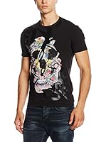 Just Cavalli Camiseta Manga Corta (Negro)