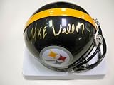 Mike Wallace Autographed Steelers Mini Helmet Uda Holo