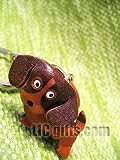 * BEAGLE * VANCA Craft 3D Petit Mini Mascot Leather Dog Cell Phone Charms