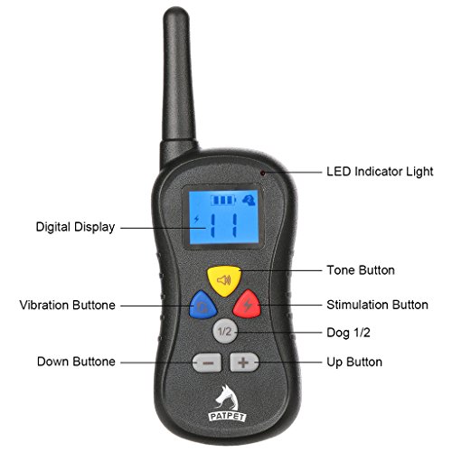 Patpet PTS008 330 yards Remote Dog Training Collar Has Shock