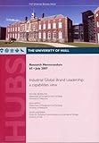 Industrial global brand leadership : a capabilities view