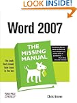 Word 2007: The Missing Manual