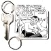 Londons Times Star Wars and Star Trek Cartoons - Dr. Moocow Makes A Diagnosis - Key Chains