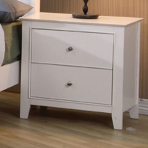 Twin Lakes Nightstand in White