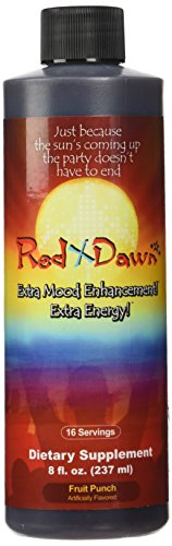 Red Dawn Liquid 8 oz. Bottle - Energy Drink