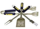 Michigan Wolverines 4 piece Barbecue (BBQ) set - NCAA