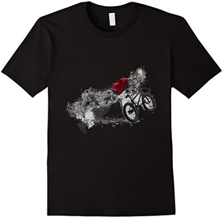 Men's Hobby Sport Bike BMX T-Shirt Game Large Black