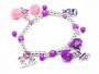 I Love to Cheer! Childs Cheerleader Pom Pom Bracelet