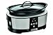 Crock-Pot Slow Cooker, 5.7 Litre, Polished Stainless Steel