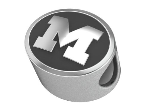 Michigan Wolverines Bead Charm Fits Pandora Style Bracelets Including Pandora, Chamilia, Kera, Zable, Troll and More. High Quality Bead in Stock for Fast Shipping. Licensed High Quality