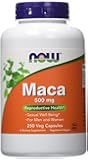 NOW Foods Maca 500mg, 250 Vcaps