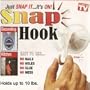 2 pcs up to 10 lbs Snap Hook Wall Hangers -- As Seen On TV
