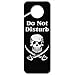 GRAPHICS & MORE Pirate Skull Crossed Swords Tattoo Design Do Not Disturb Plastic Door Knob Hanger Sign