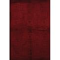 Home Hi Lo Wave Rug - Red (48x72")