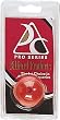 Set of 10 Pre-packaged Pro Series red rubber chalk holder. - Billiards Equipment