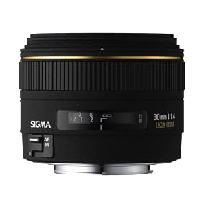 Sigma 30mm f/1.4 EX DC HSM Lens for Canon Digital SLR Cameras